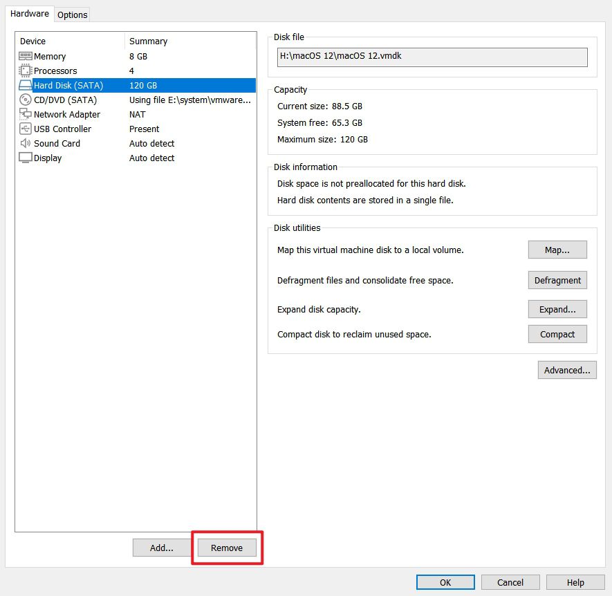 [solved]vmwarecan'texpandtheharddiskcapacity